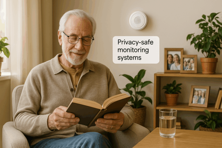 Privacy-Safe Home Monitoring for Seniors: No Cameras Required